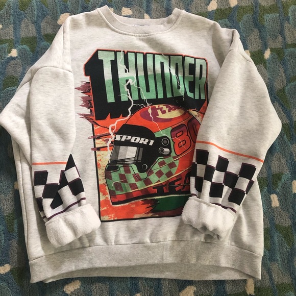 Brandy Melville Tops - adika thunder sweatshirt